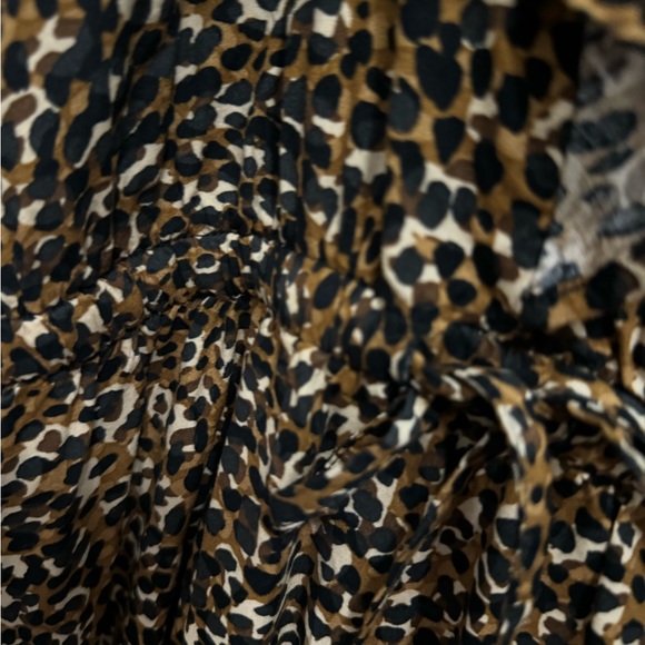 OLD NAVY LEOPARD PRINT DRESS SIZE LARGE - Picture 4 of 4
